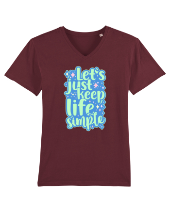 Simple life 1 Burgundy