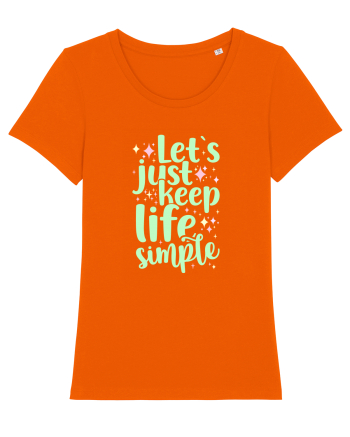 Simple life 2 Bright Orange