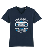 Keep trusting Tricou mânecă scurtă guler V Bărbat Presenter
