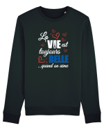 La belle vie Bluză mânecă lungă Unisex Rise
