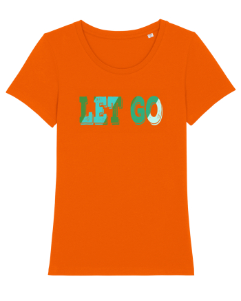 Let go Bright Orange