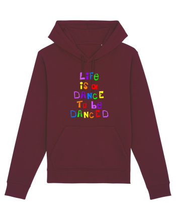 Life is a dance Burgundy