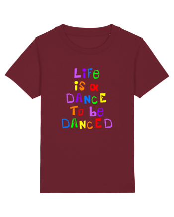 Life is a dance Burgundy