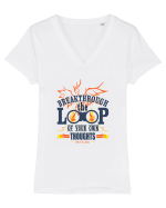 Breakthrough Tricou mânecă scurtă guler V Damă Evoker