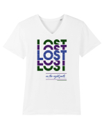 Lost Tricou mânecă scurtă guler V Bărbat Presenter