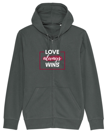 Love always wins Anthracite