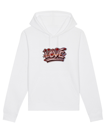 Graffiti love White
