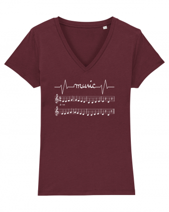 Love music Burgundy