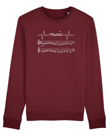 Love music Burgundy