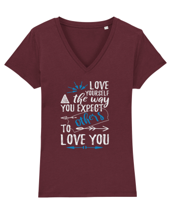 Love yourself  Burgundy