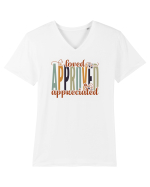 Loved, approved, appreciated Tricou mânecă scurtă guler V Bărbat Presenter