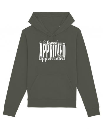 Loved, approved, appreciated -alb Khaki