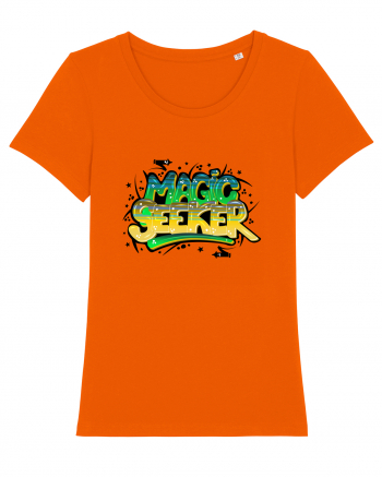 Magic seeker - graffiti Bright Orange