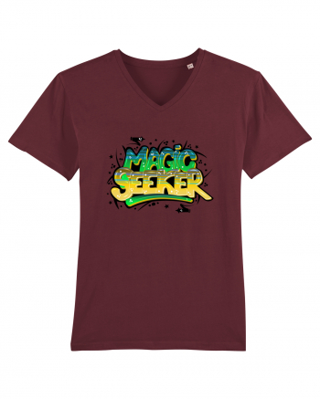 Magic seeker - graffiti Burgundy