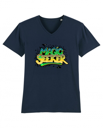 Magic seeker - graffiti French Navy