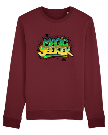 Magic seeker - graffiti Burgundy