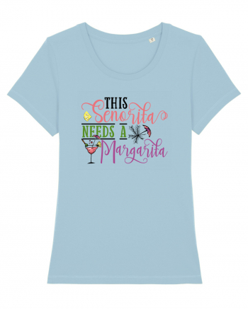 Cocktail girl Sky Blue