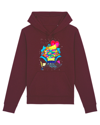 Buchet de ganduri Burgundy