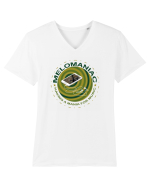 Melomaniac Tricou mânecă scurtă guler V Bărbat Presenter