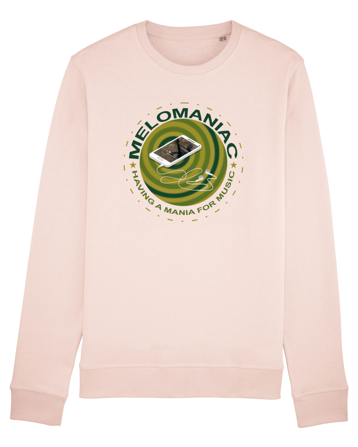 Bluză mânecă lungă Unisex Rise Candy Pink