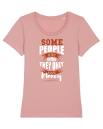 Poor with money Tricou mânecă scurtă guler larg fitted Damă Expresser