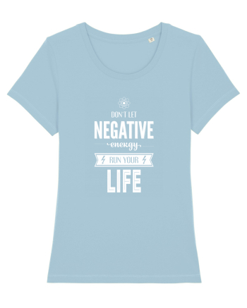Negative energy Sky Blue