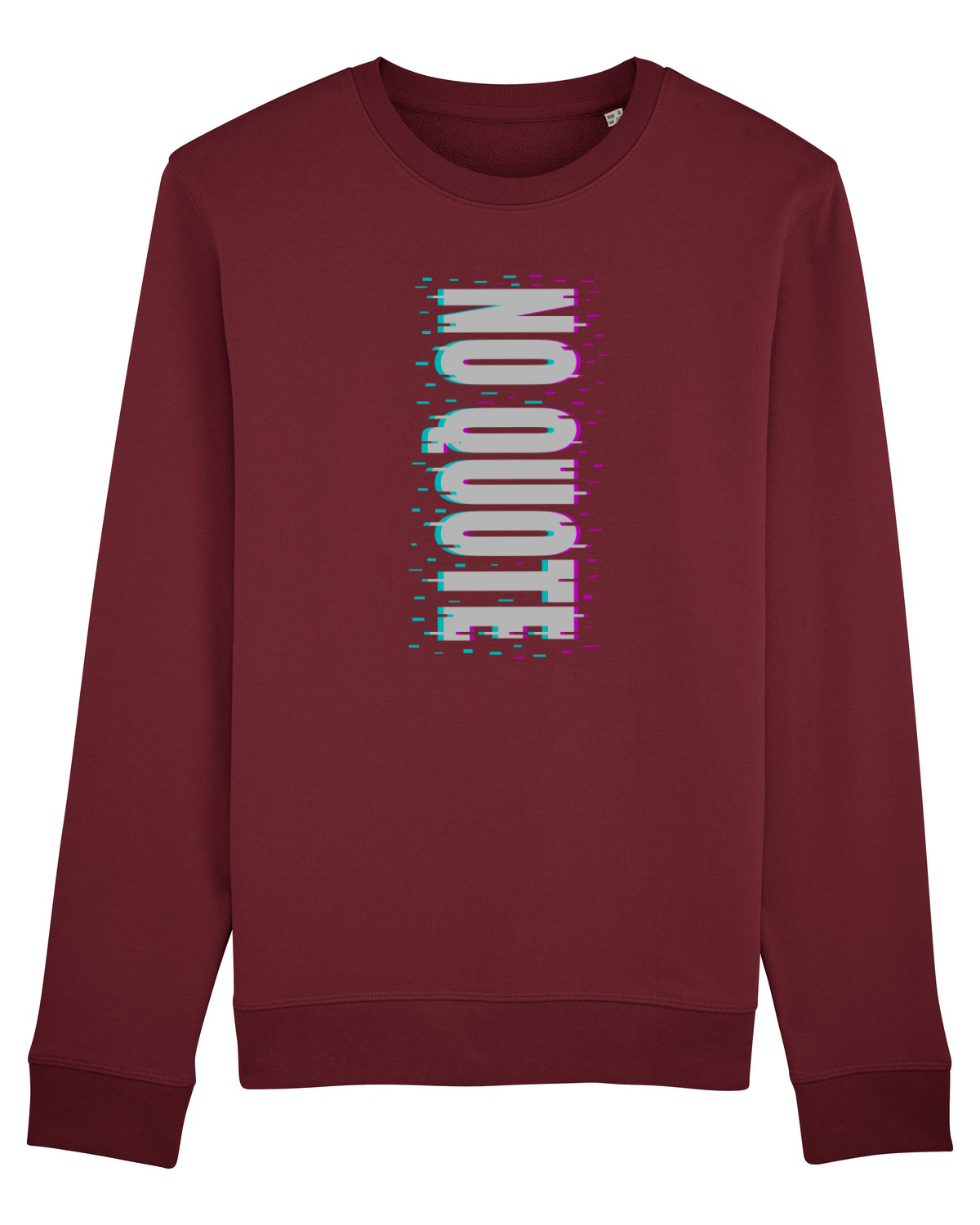 Bluză mânecă lungă Unisex Rise Burgundy