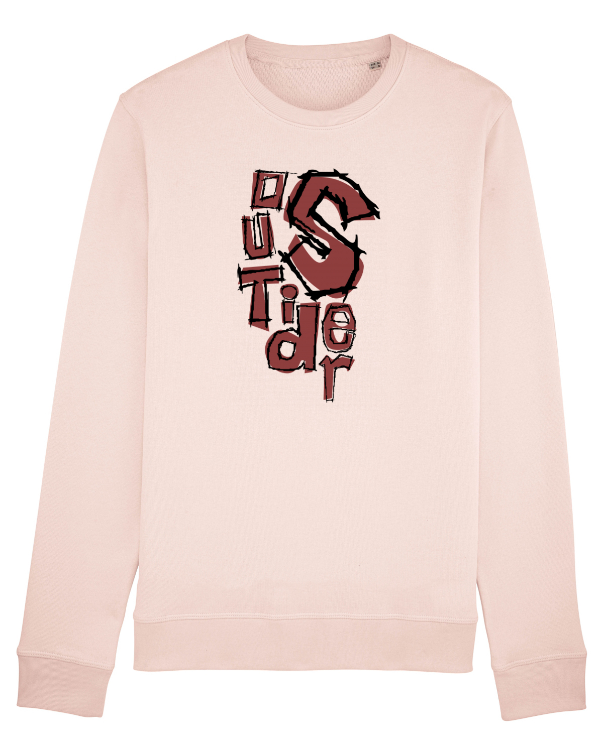 Bluză mânecă lungă Unisex Rise Candy Pink