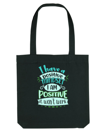 Positive mindset Black