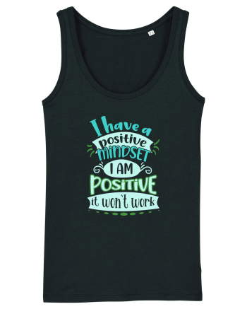 Positive mindset Black