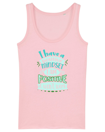 Positive mindset Cotton Pink
