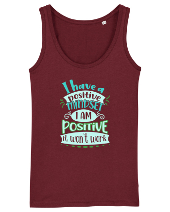 Positive mindset Burgundy
