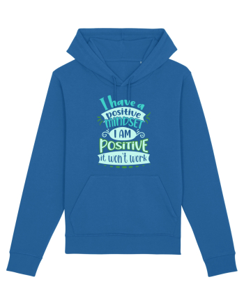 Positive mindset Royal Blue