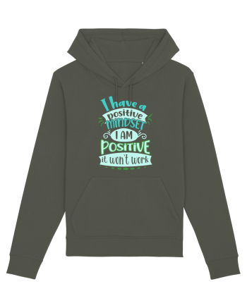 Positive mindset Khaki
