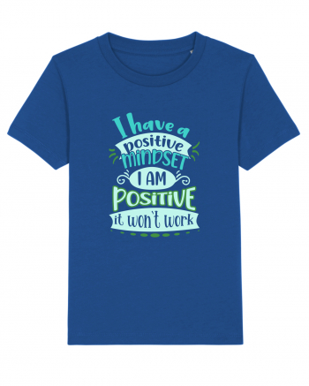 Positive mindset Majorelle Blue