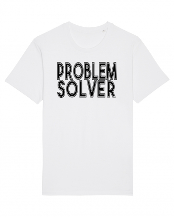 Problem solver - black White