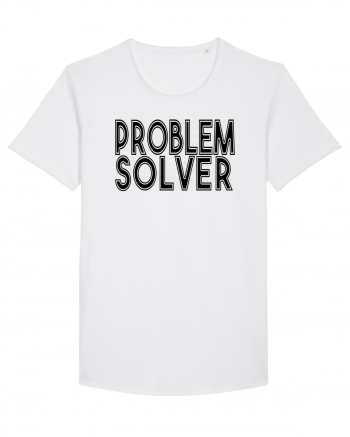 Problem solver - black White