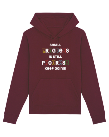 About progress Burgundy