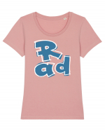 Rad 2 Tricou mânecă scurtă guler larg fitted Damă Expresser