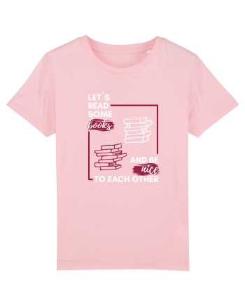 Let`s read some books Cotton Pink