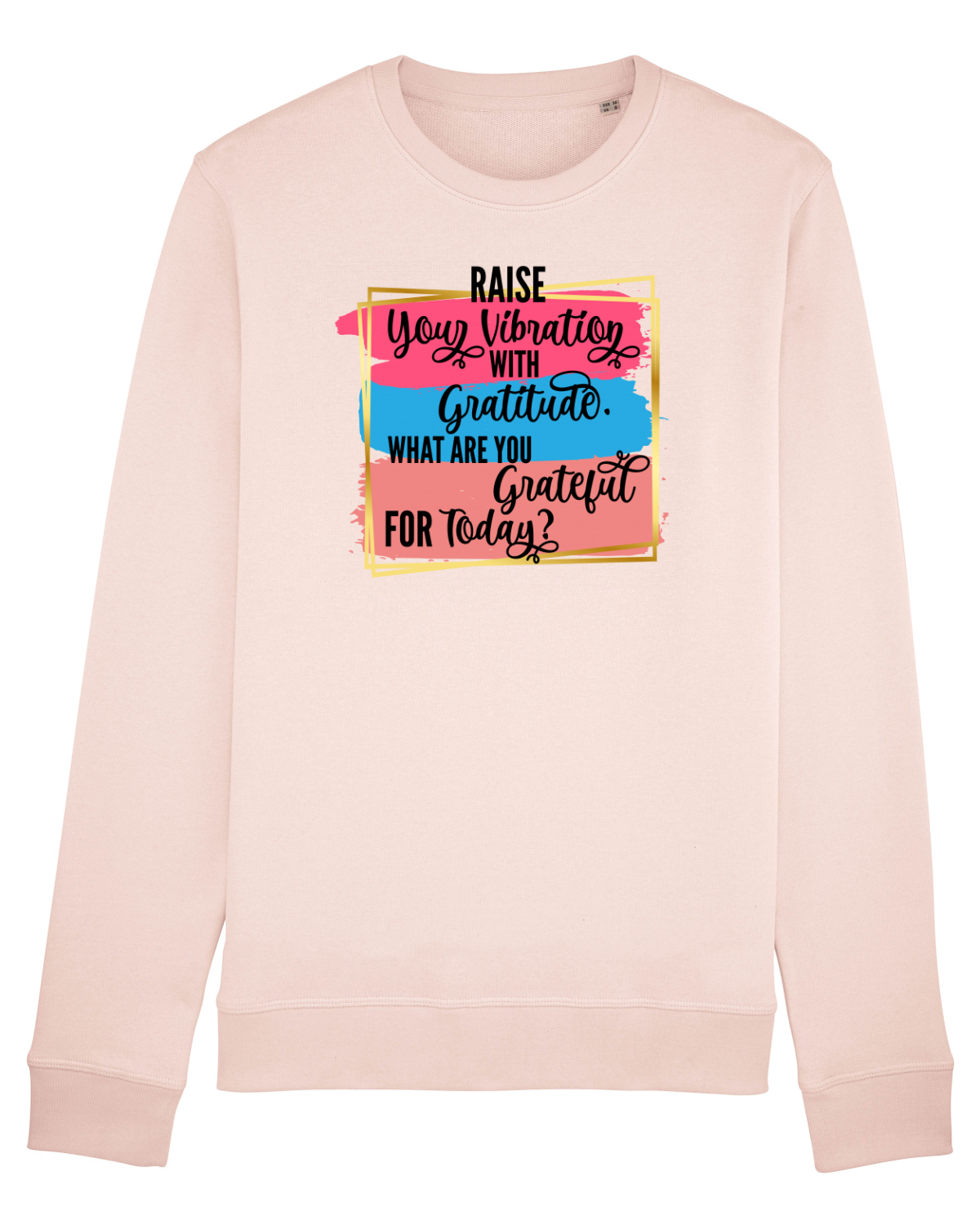 Bluză mânecă lungă Unisex Rise Candy Pink