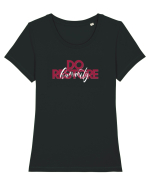 Do restore humanity Tricou mânecă scurtă guler larg fitted Damă Expresser