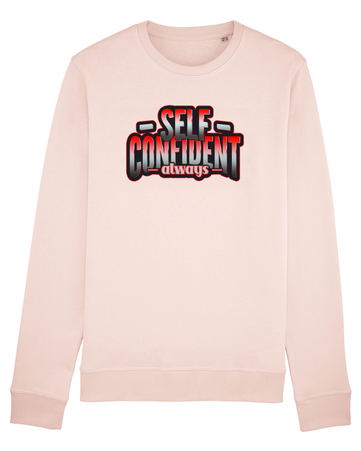 Bluză mânecă lungă Unisex Rise Candy Pink