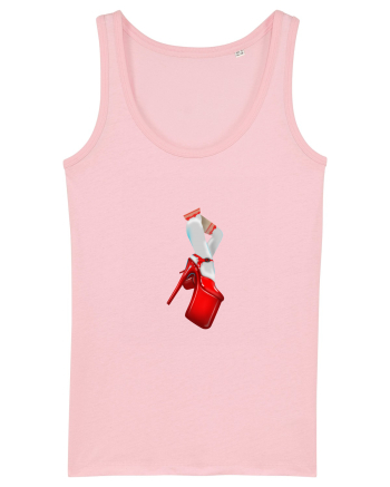 Red shoes Cotton Pink