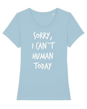 Can`t human - alb Sky Blue