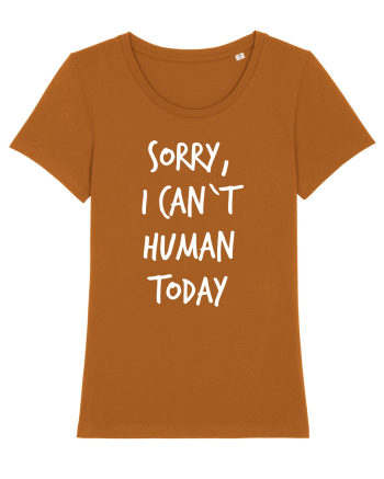 Can`t human - alb Roasted Orange