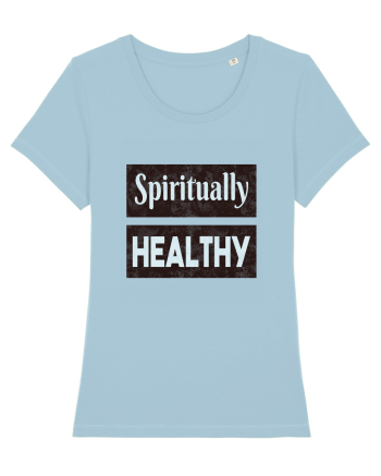 Spiritually healthy Sky Blue