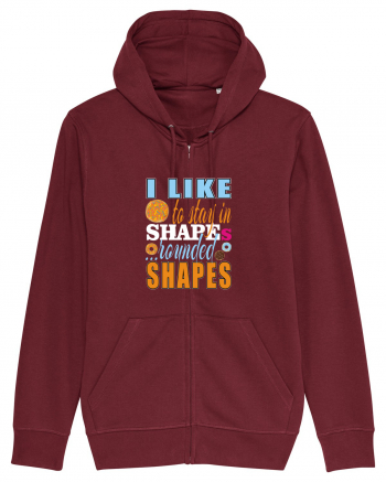 stay in shapeS Burgundy