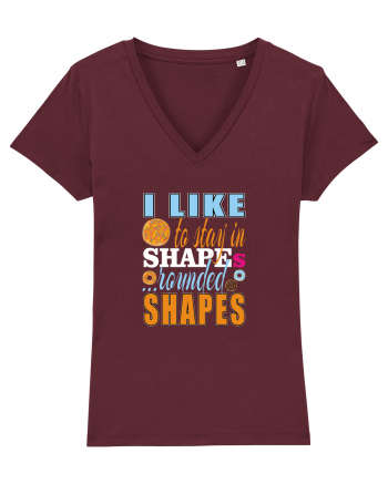 stay in shapeS Burgundy