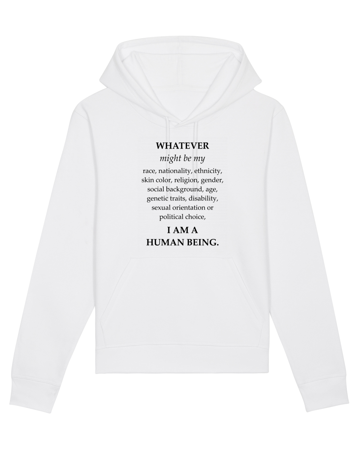 Hanorac Unisex Drummer White